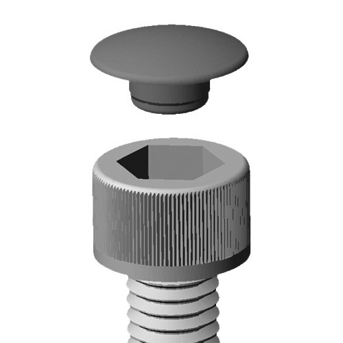 Krytka šroubu s&nbsp;vnitřním šestihranem