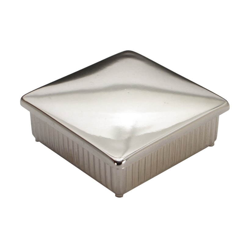 Záslepka čtvercová – celochromová lesklá