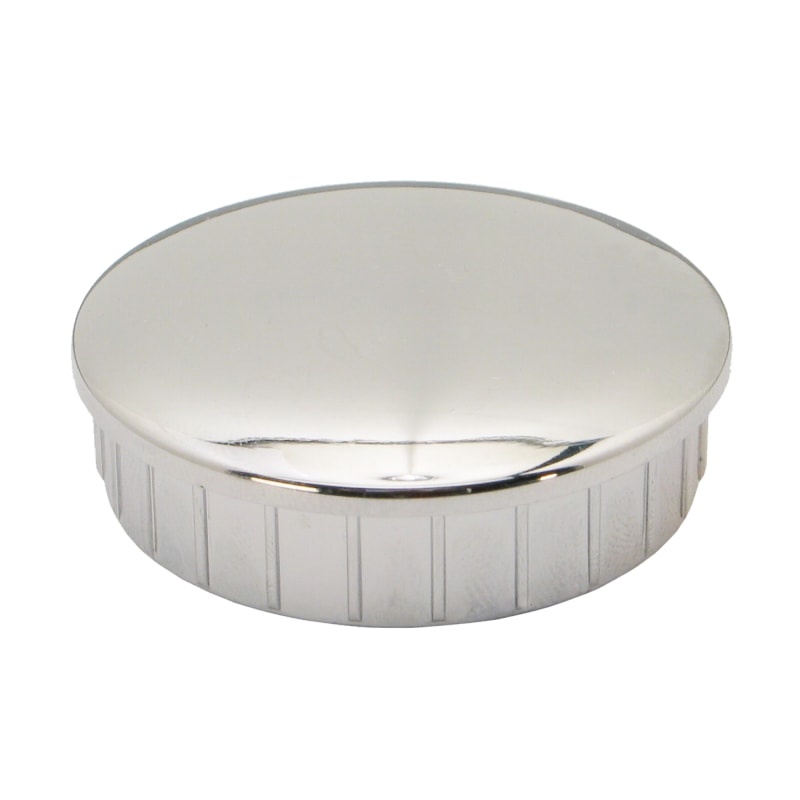 Záslepka kruhová – lesklý chrom