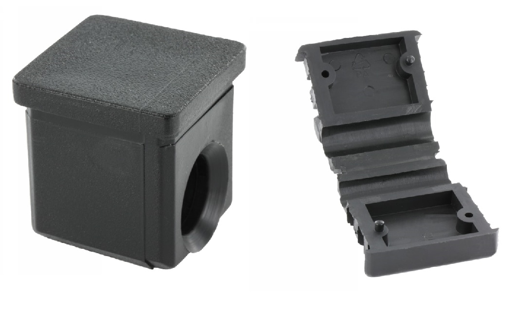 Rohová spojka pro čtvercové jekly