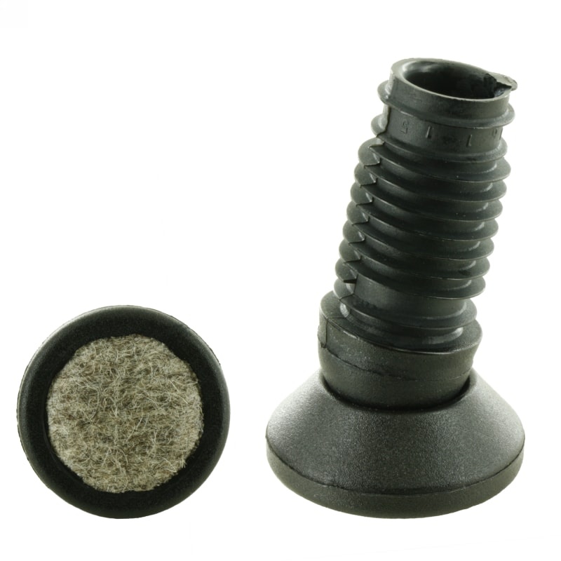 Kluzák kloubový do&nbsp;trubky vysokozátěžový s&nbsp;filcem