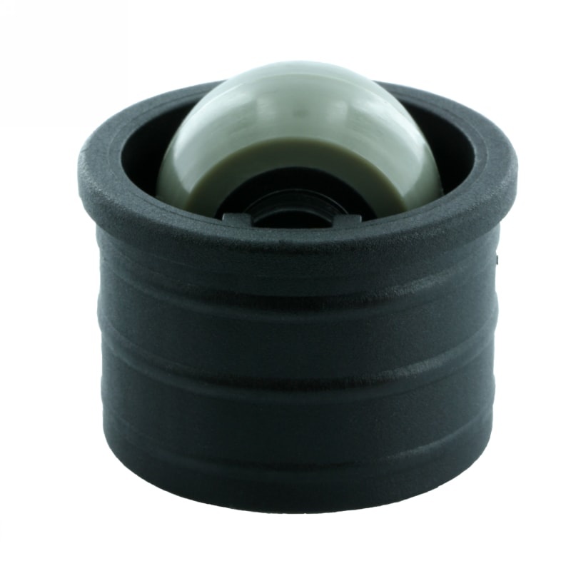 Záslepka kulatá s&nbsp;kolečkem pro stolové nohy