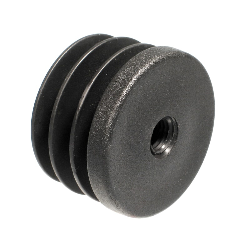 Záslepka kulatá s&nbsp;plastovým závitem