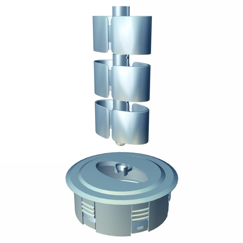 Průchodka pro jedno přípojení ke KBKPM