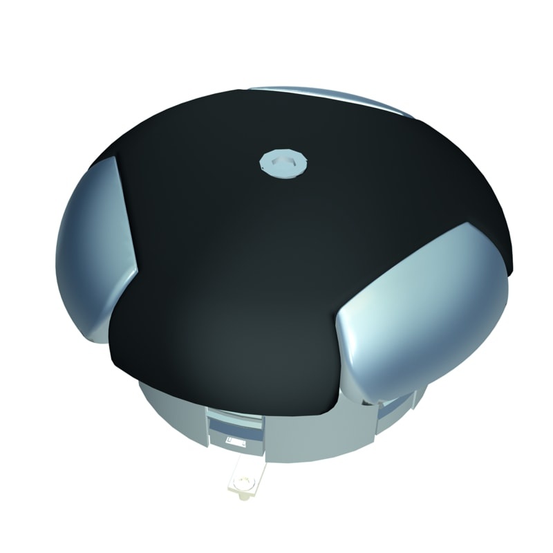 Průchodka pro tři přípojení ke KBK-systému