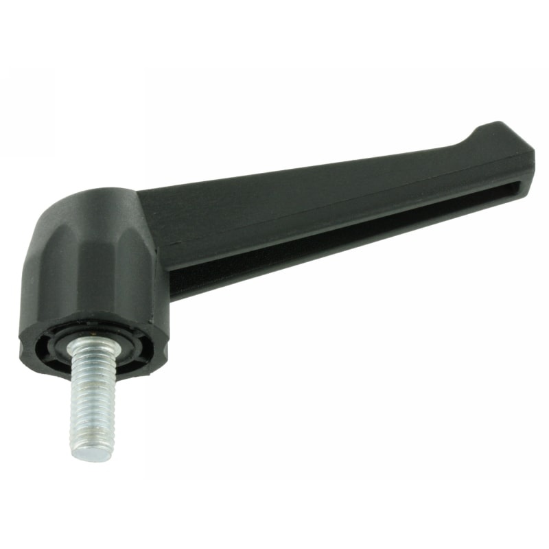 Nepřestavitelná upínací páčka s&nbsp;kovovým šroubem