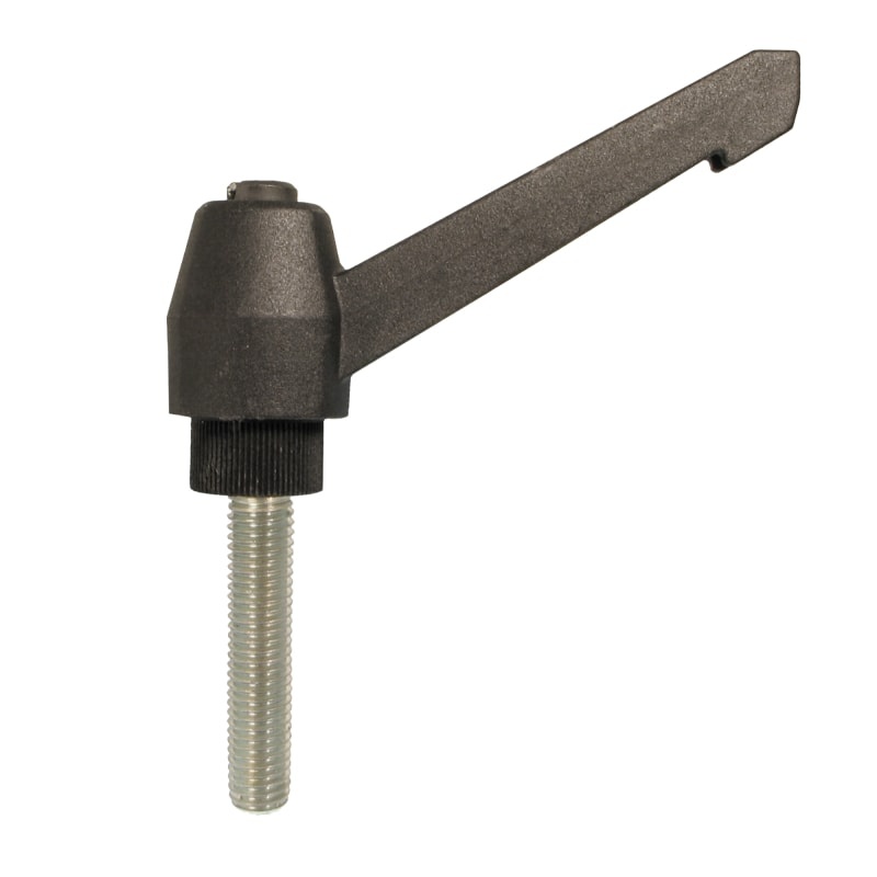 Přestavitelná páčka s&nbsp;kovovým šroubem
