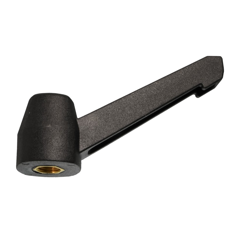 Nepřestavitelná páčka s&nbsp;kovovým závitem