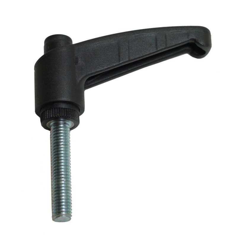 Přestavitelná páčka s&nbsp;kovovým šroubem