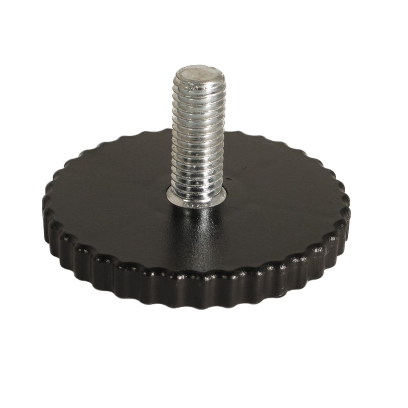 Šroub rektifikační kulatá základna