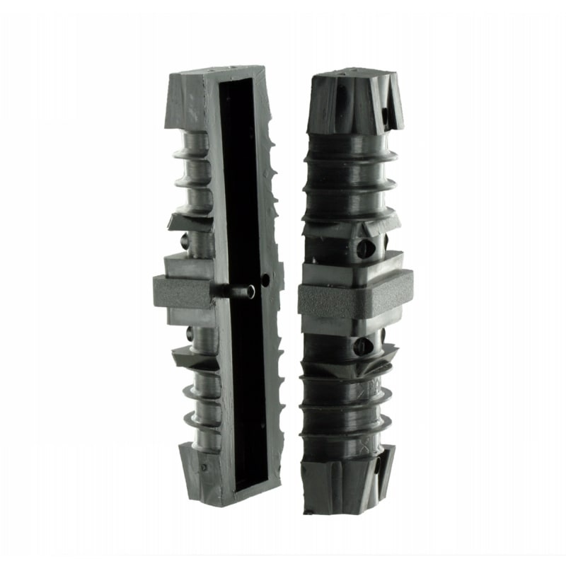 Spojka čtvercových jeklů – rovná