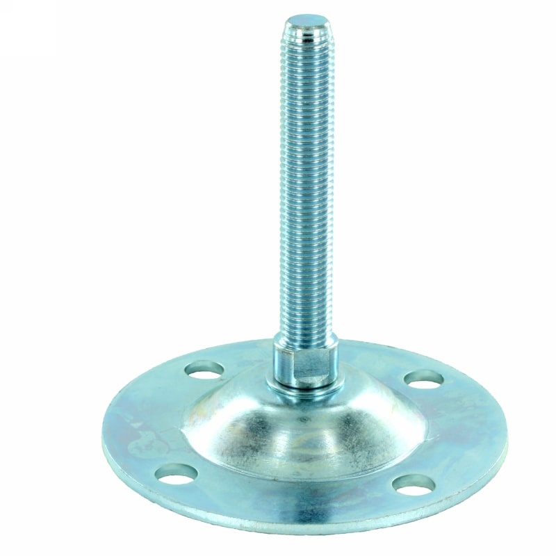 Noha ke strojům s&nbsp;upevněním – pozink