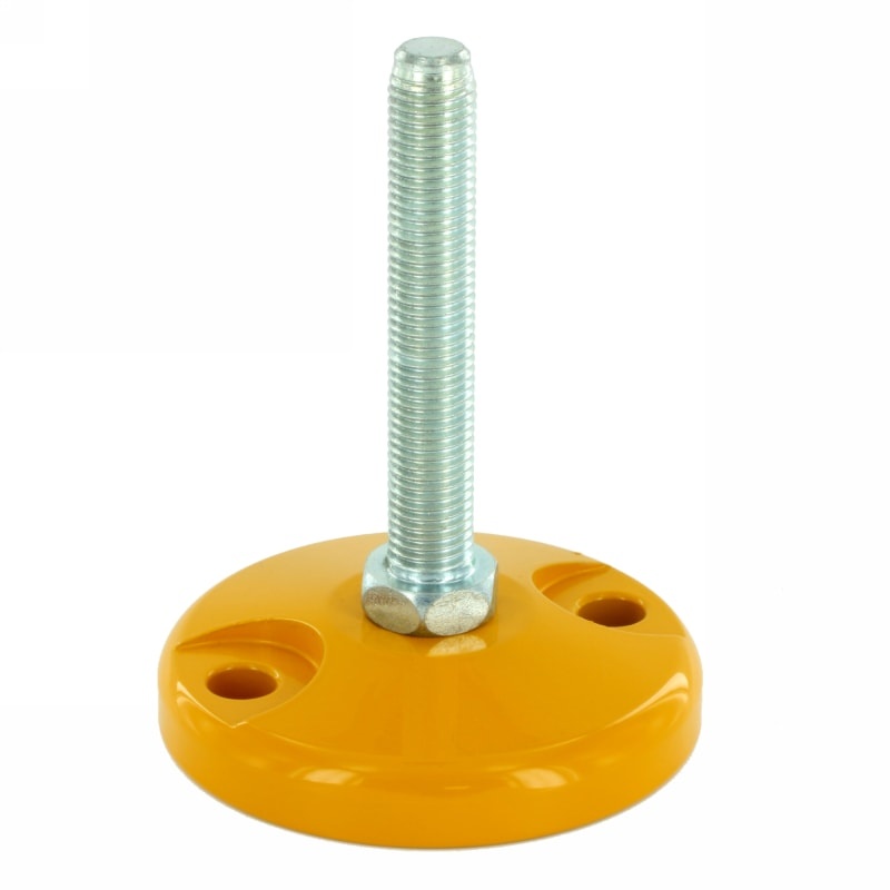 Noha ke strojům se otvory k&nbsp;upevnění – pozink