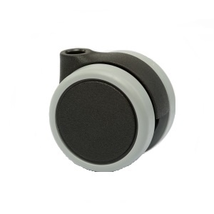 Kolečko nábytkové s automatickou brzdou a gumou