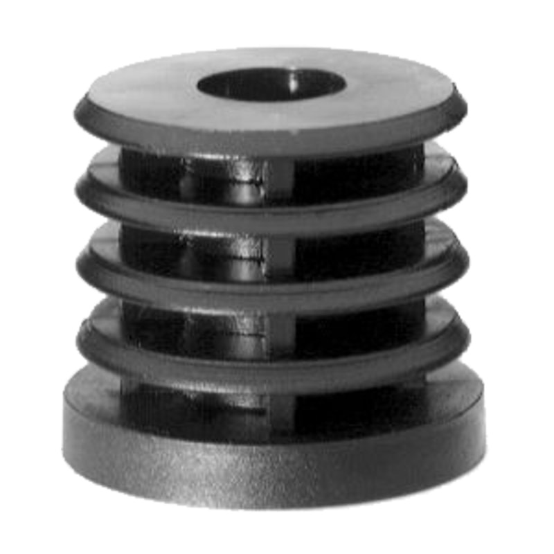 Záslepka kulatá s&nbsp;plastovým závitem