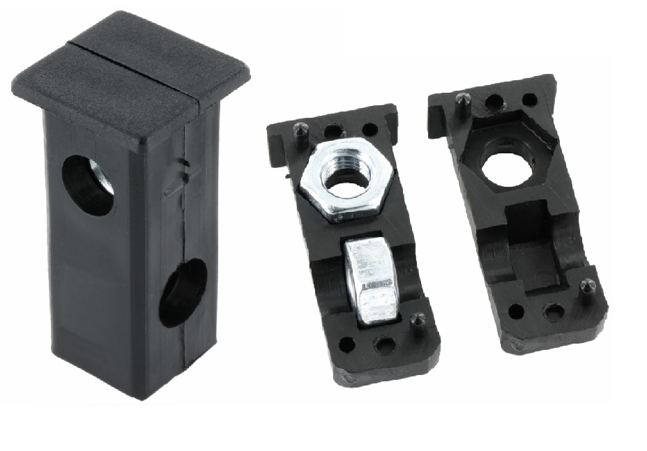 Rohová spojka pro jekly se dvěmi maticemi – šroubovací