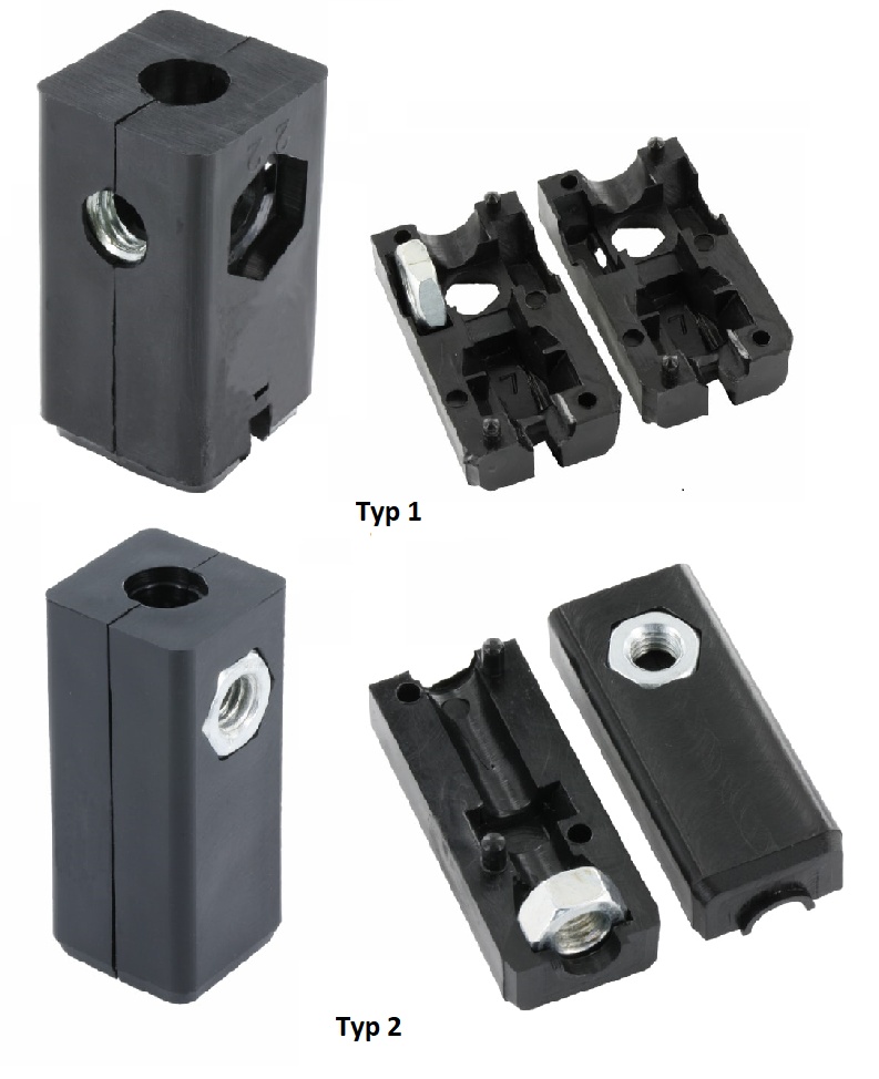 Rohová spojka pro jekly s maticí – šroubovací