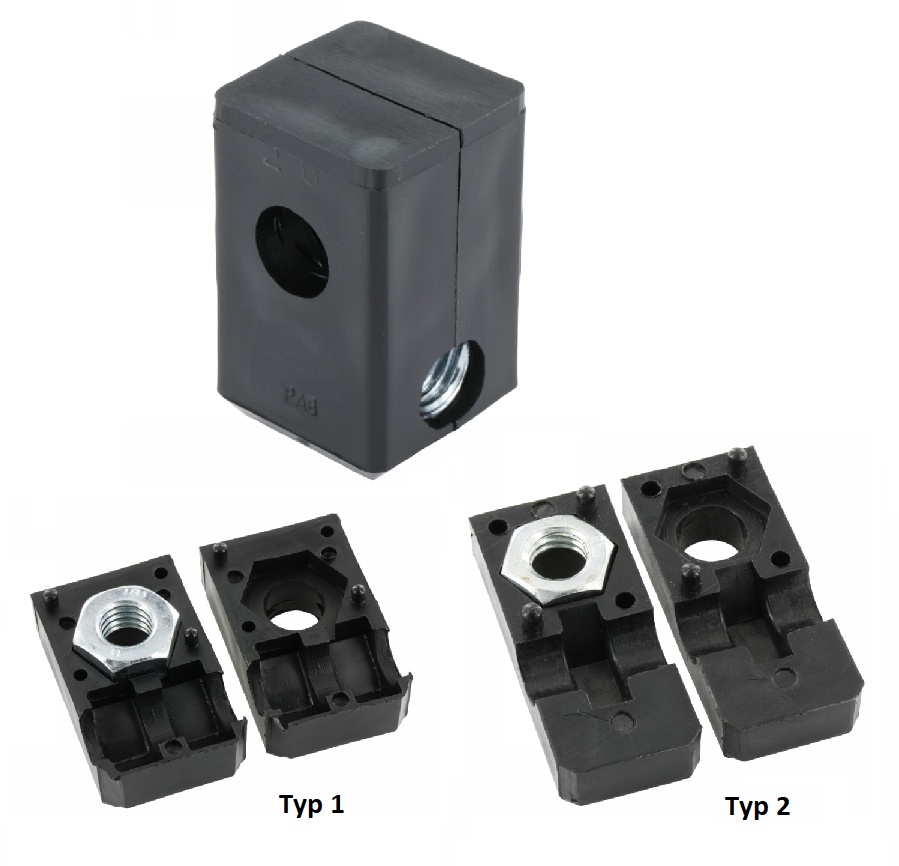 Rohová spojka pro jekly s maticí – šroubovací