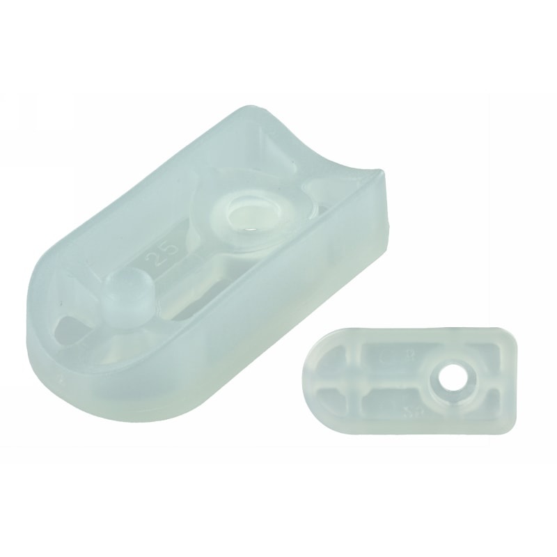 Kluzák sedlový k&nbsp;židlím transparentní