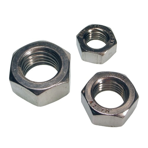 Matice k&nbsp;nohám ke strojům – nerez