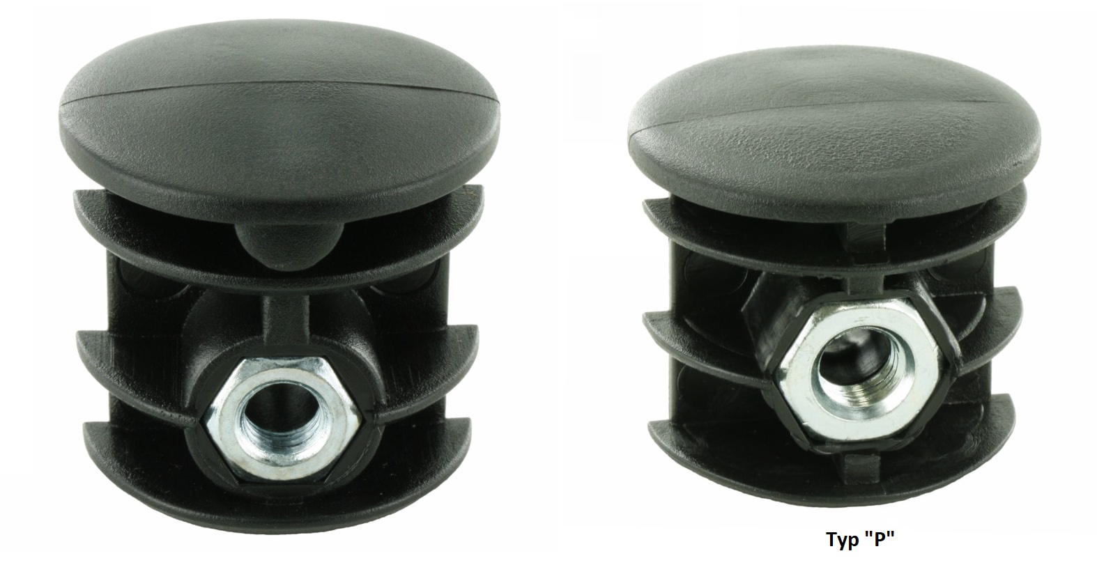 Rohová spojka šroubová pro trubky s&nbsp;vazbou a s&nbsp;maticí