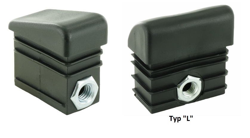 Rohová spojka pro jekly s&nbsp;vazbou a s&nbsp;maticí – šroubovací