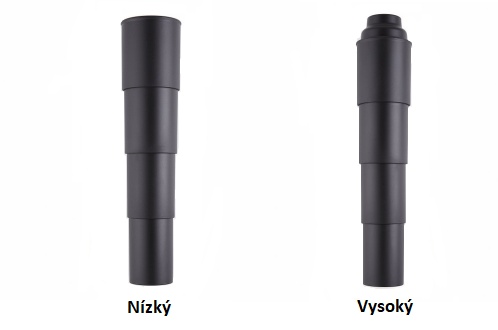 Tubus vysoký / nízký