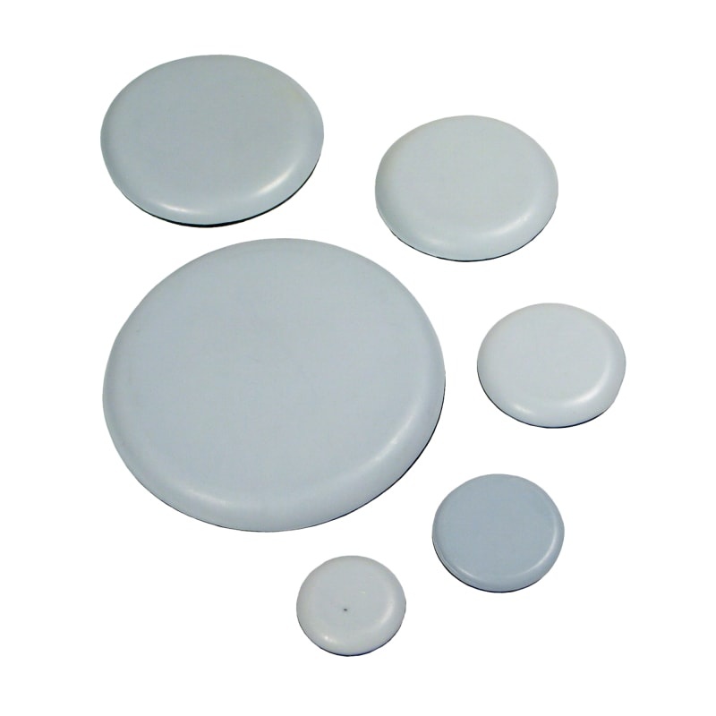 Kluzák univerzální kulatý, guma PTFE