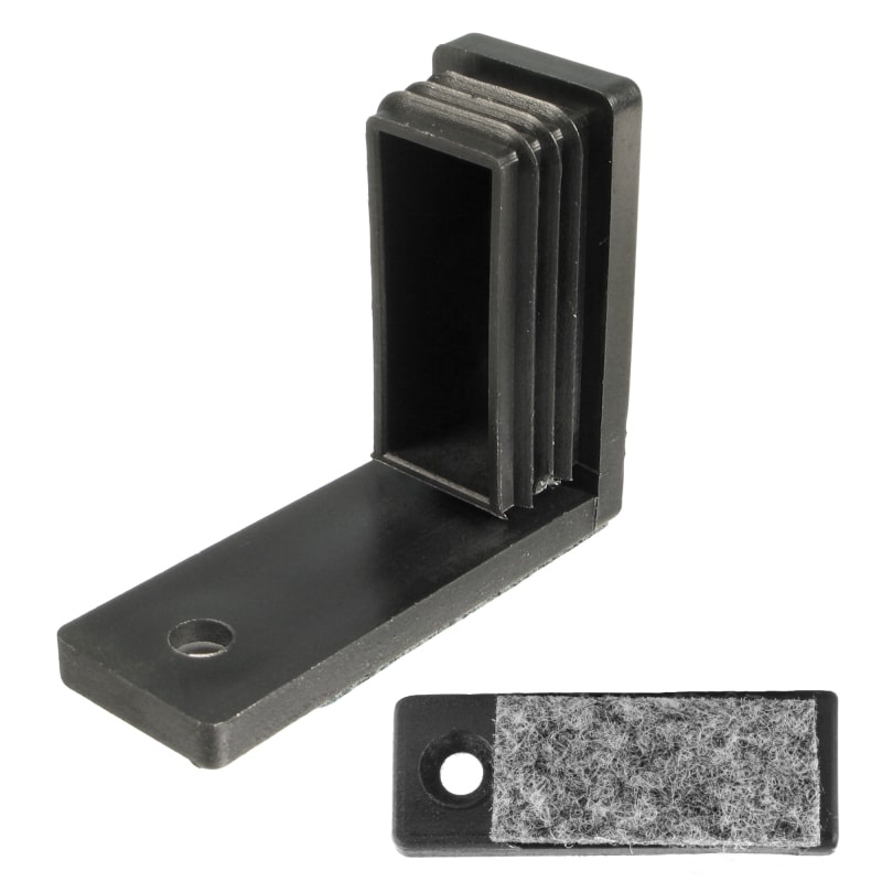 Záslepka čtyřhranná s&nbsp;podložkou s&nbsp;filcem