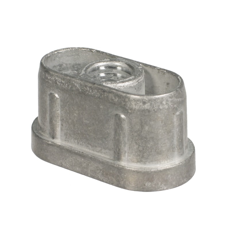 Záslepka oválná celozinková se závitem